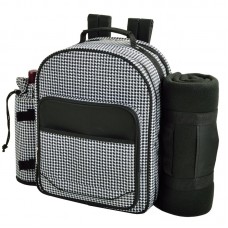 Picnic at Ascot Houndstooth Backpack Picnic Cooler PVQ1565